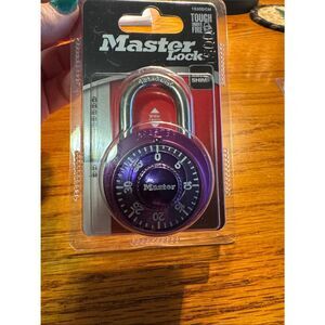 Master Lock - Purple Combination Padlock